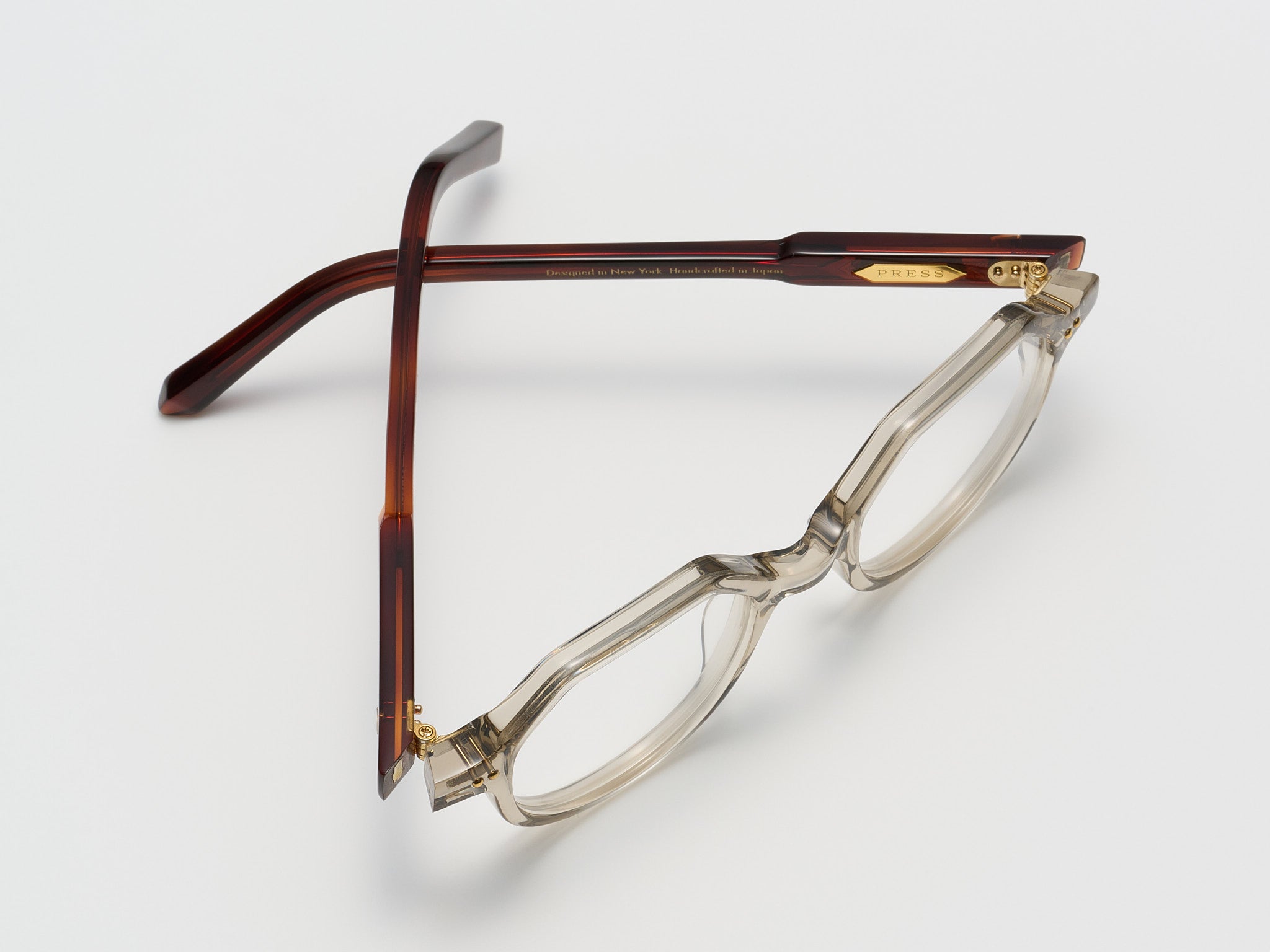 The Taxman Optical Champagne Demi / Gold - TI013 #color_champagne-demi-gold-ti013