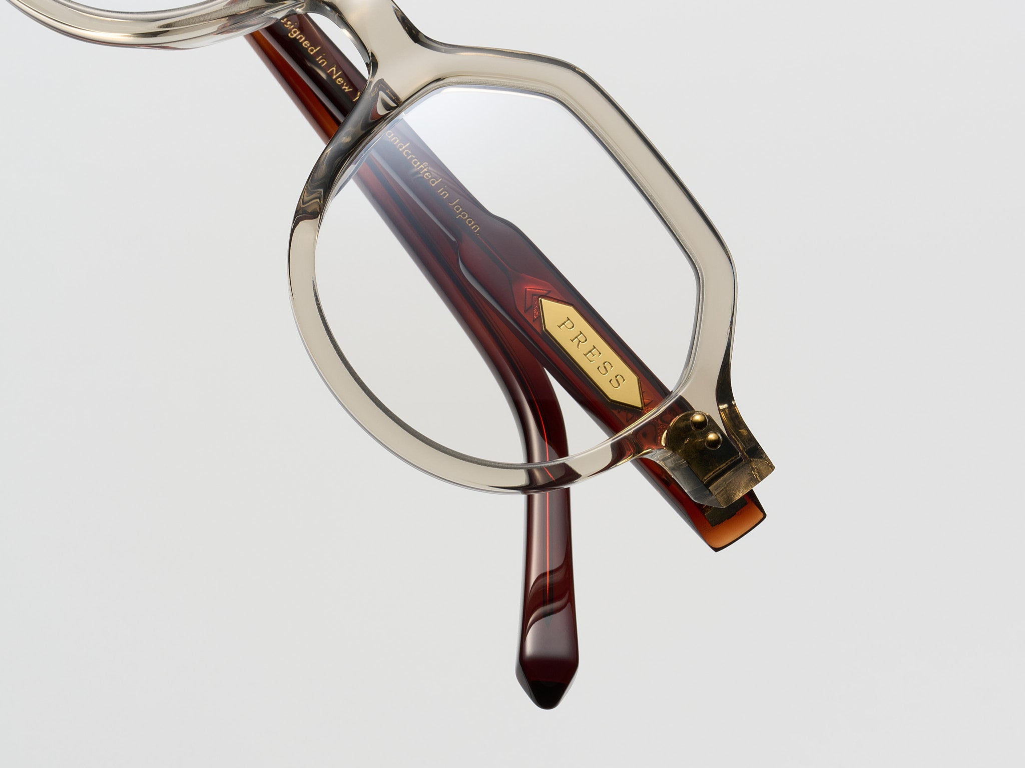 The Taxman Optical Champagne Demi / Gold - TI013 #color_champagne-demi-gold-ti013