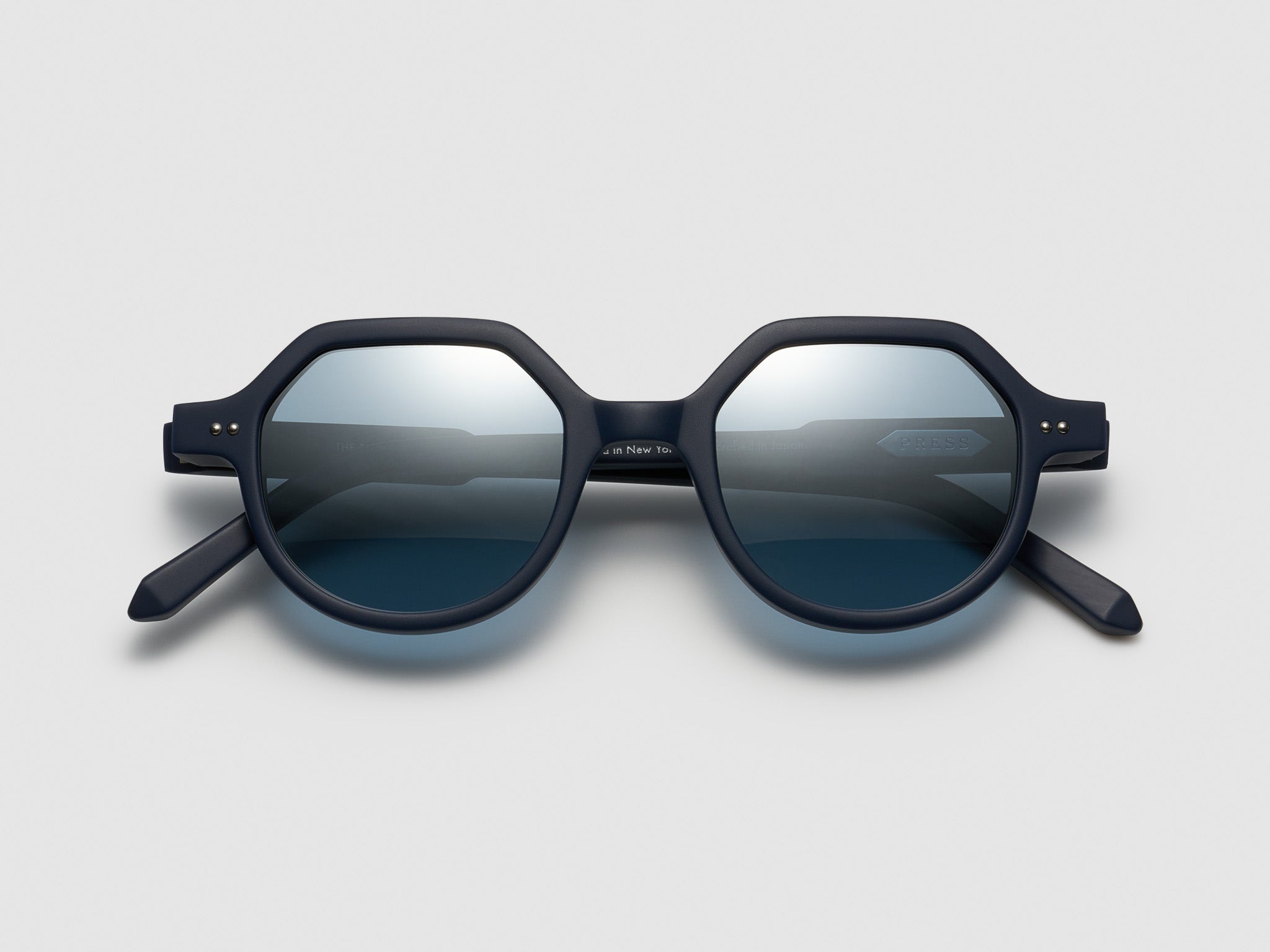 The Taxman Matte Navy / Silver - TI014 #color_matte-navy-silver-ti014