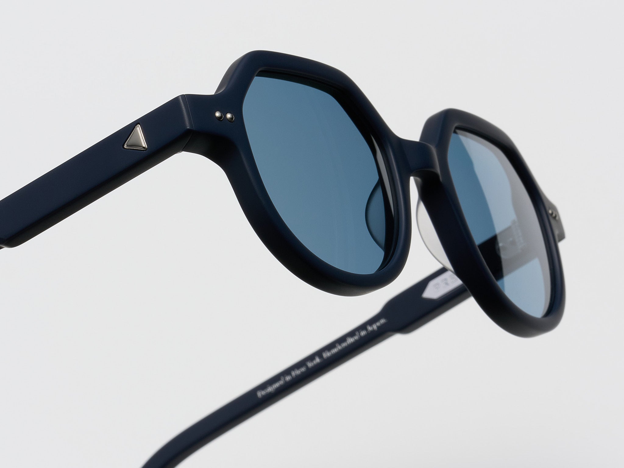 The Taxman Matte Navy / Silver - TI014 #color_matte-navy-silver-ti014