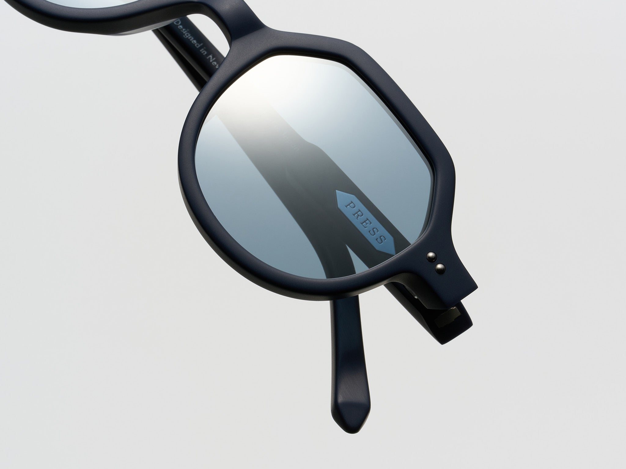 The Taxman Matte Navy / Silver - TI014 #color_matte-navy-silver-ti014