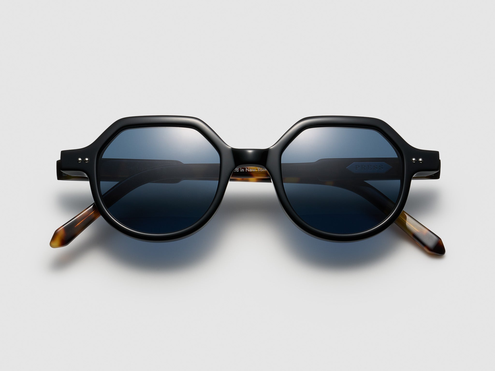 The Taxman Black Tortoise / Silver - TI015 #color_black-tortoise-silver-ti015