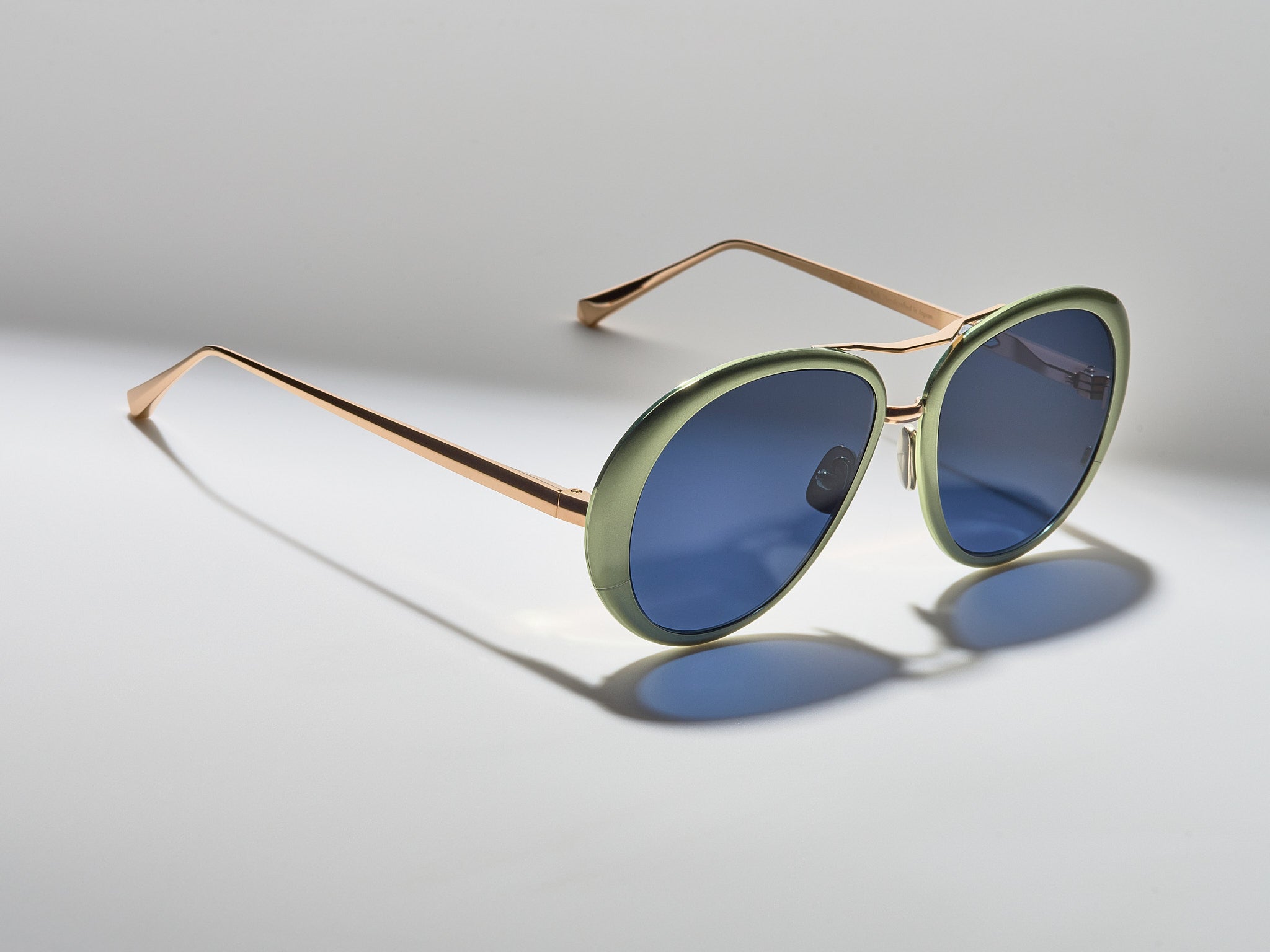 Zagato Cascade Green / Rose Gold - ST005 #color_cascade-green-rose-gold-st005