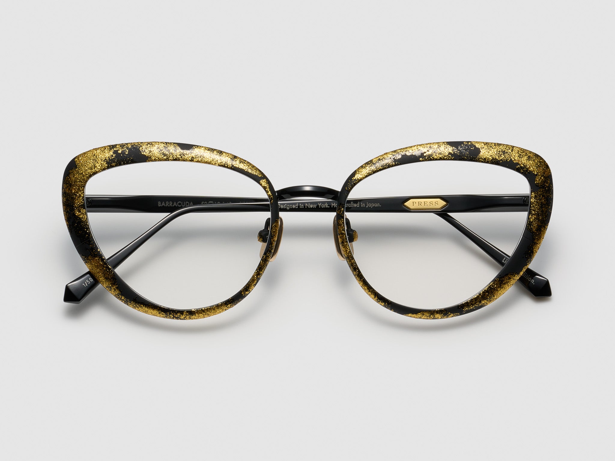 Barracuda Gold Leaf Optical – PRESS EYEWEAR