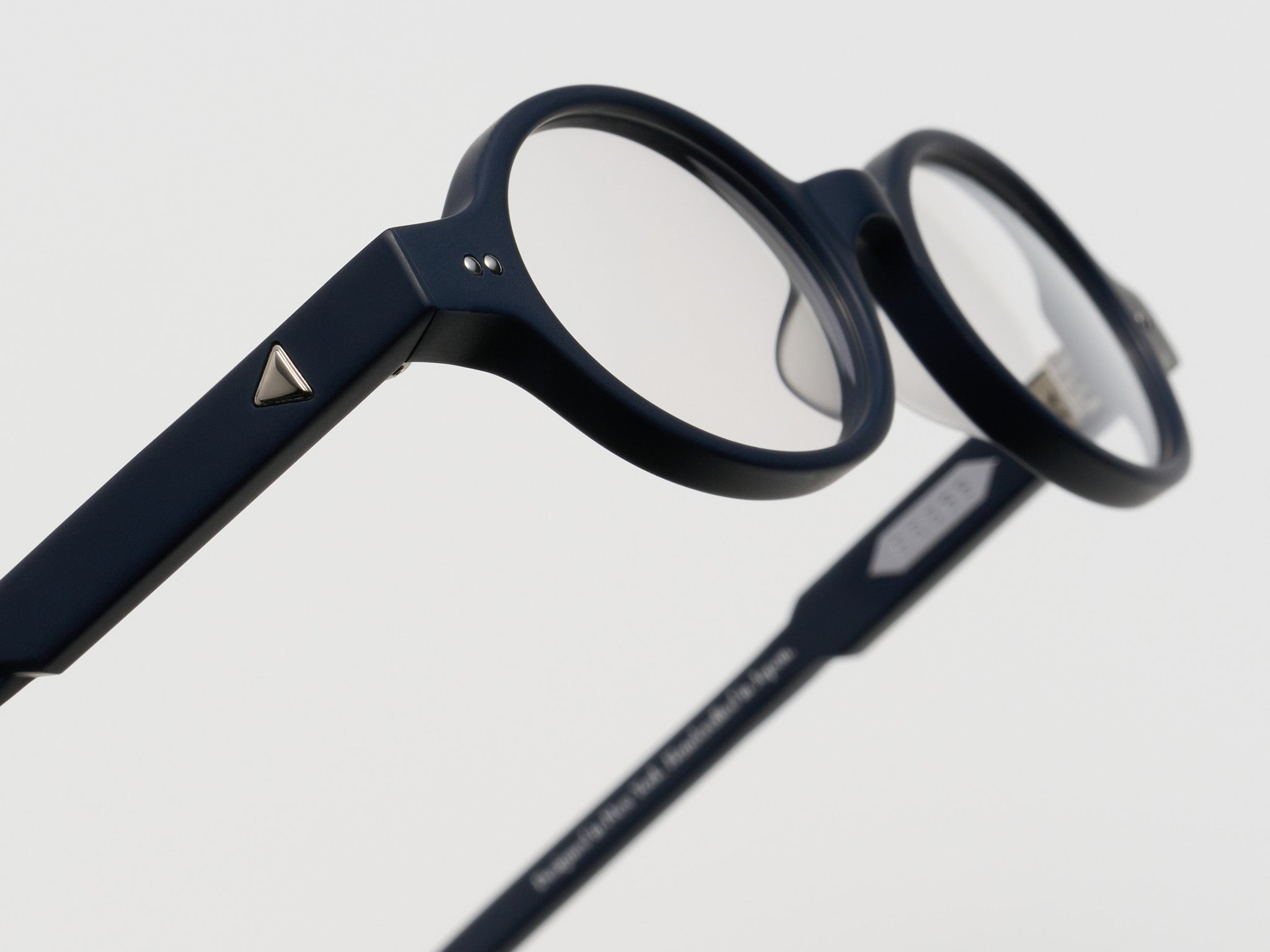 The Bells Optical Matte Navy / Silver - TI014 #color_matte-navy-silver-ti014