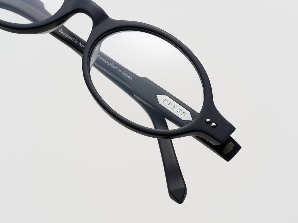 The Bells Optical Matte Navy / Silver - TI014 #color_matte-navy-silver-ti014