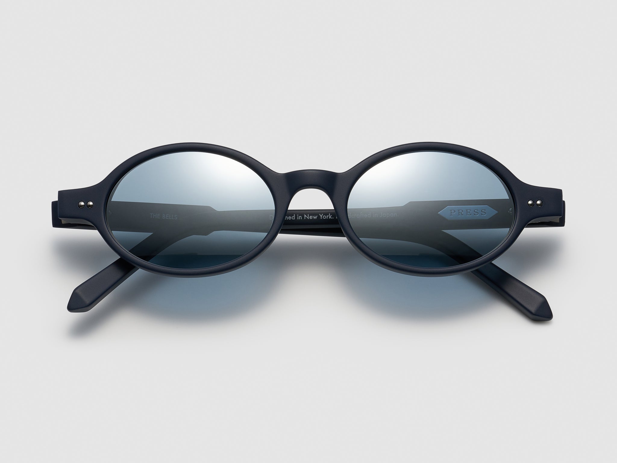 The Bells Matte Navy / Silver - TI014 #color_matte-navy-silver-ti014