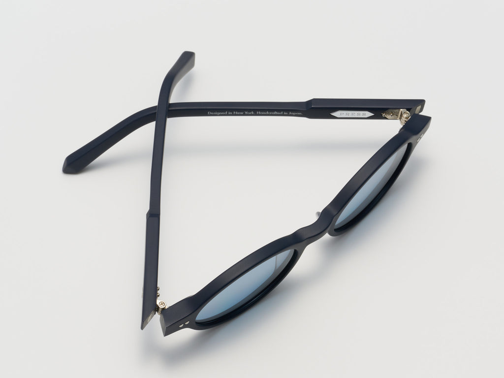 The Bells Matte Navy / Silver - TI014 #color_matte-navy-silver-ti014