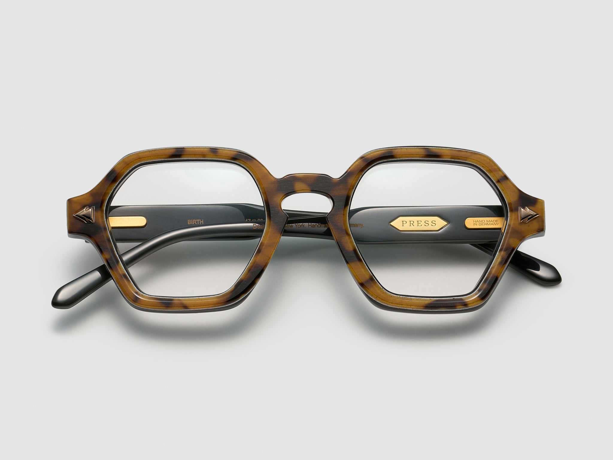 Birth Horn Spotty Tortoise / Hunter - JP028 #color_spotty-tortoise-hunter-jp028