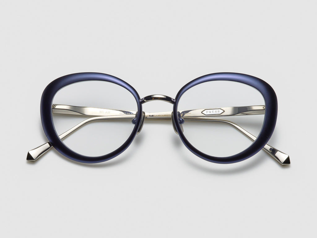 Bel Air Optical Navy / Platinum - ST001 #color_navy-platinum-st001