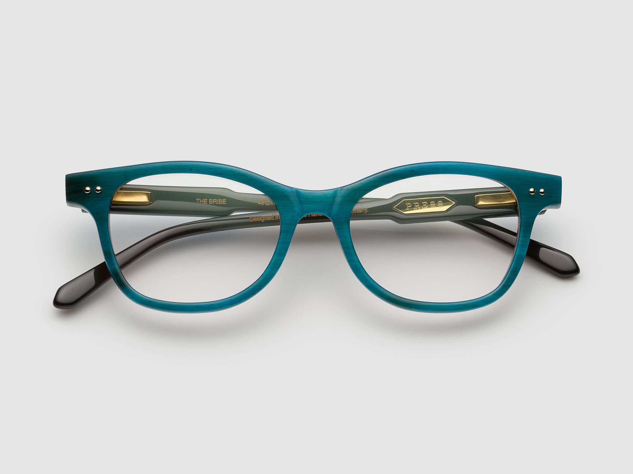The Bribe Horn Teal Stack - JP004 #color_teal-stack-jp004