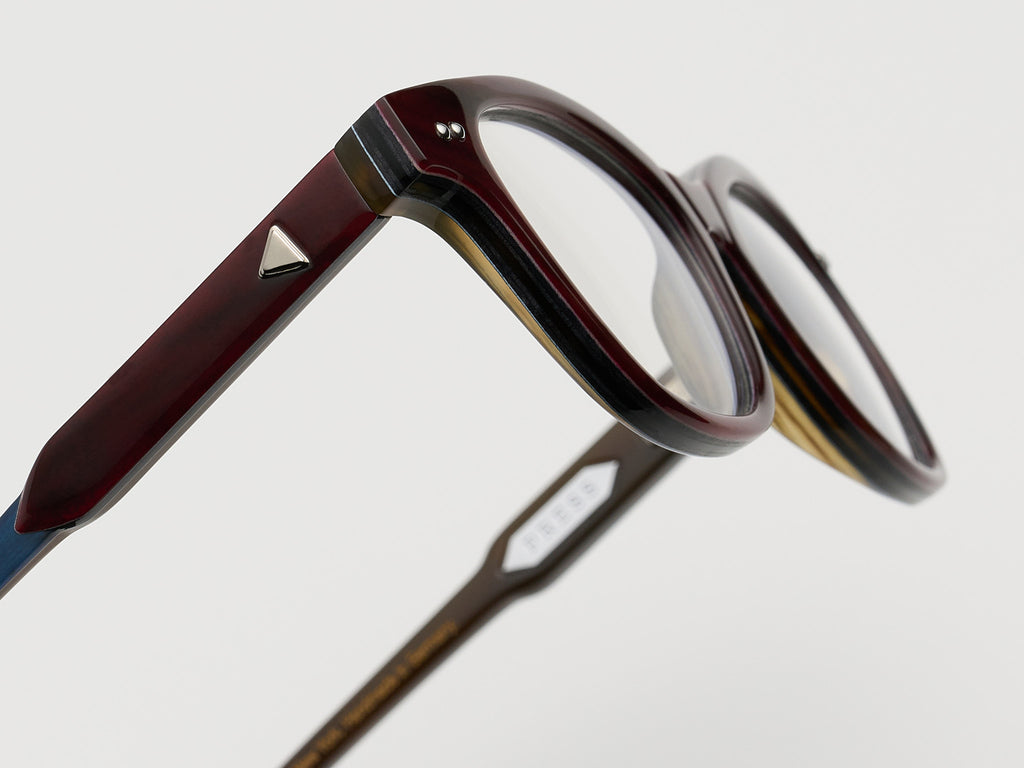 The Bribe Horn Burgundy Stack - JP007 #color_burgundy-stack-jp007