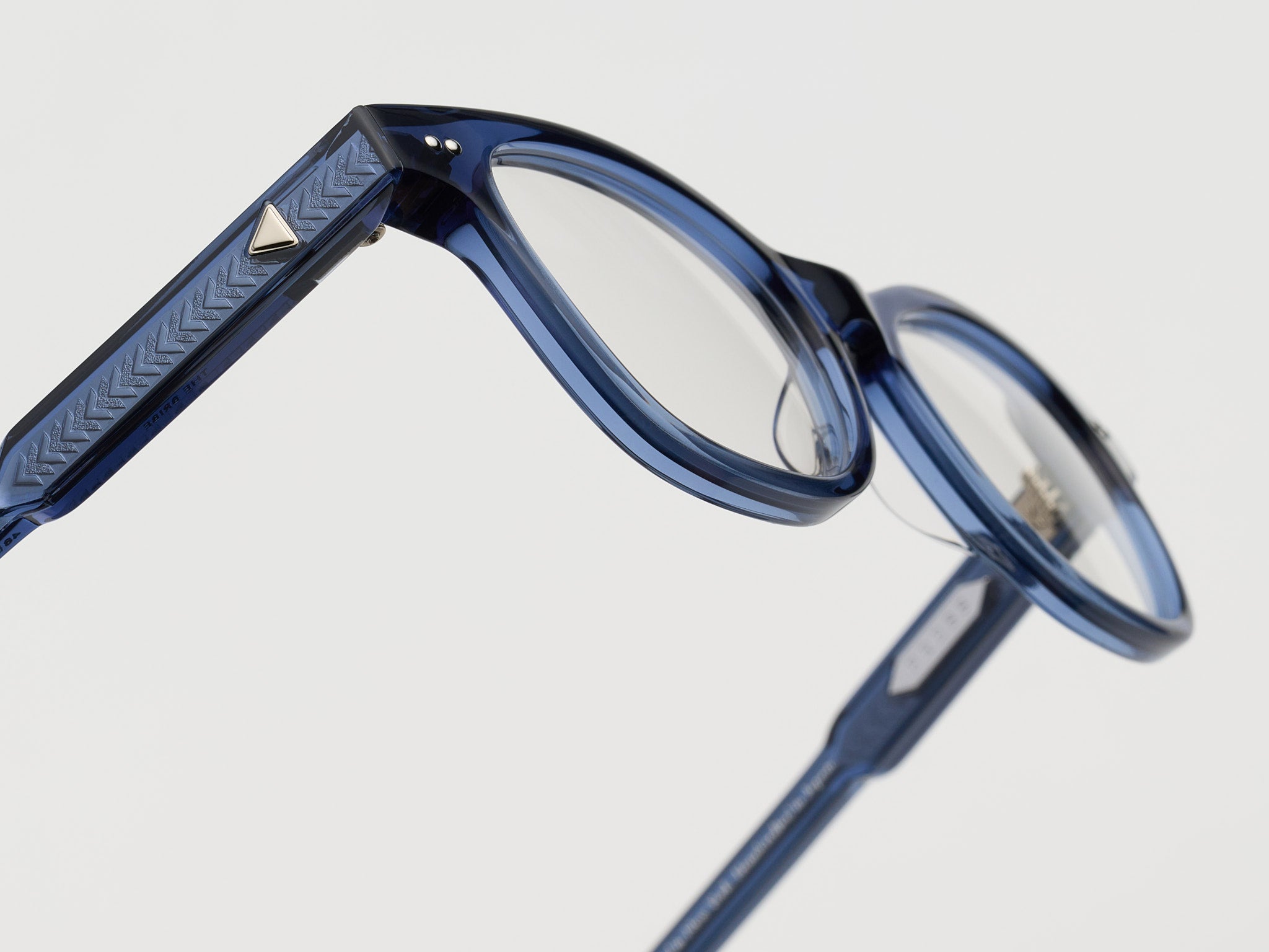 The Bribe Optical Blue Crystal / Silver - TI002 #color_blue-crystal-silver-ti002
