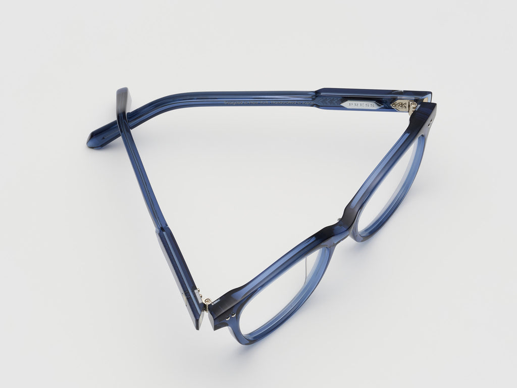 The Bribe Optical Blue Crystal / Silver - TI002 #color_blue-crystal-silver-ti002