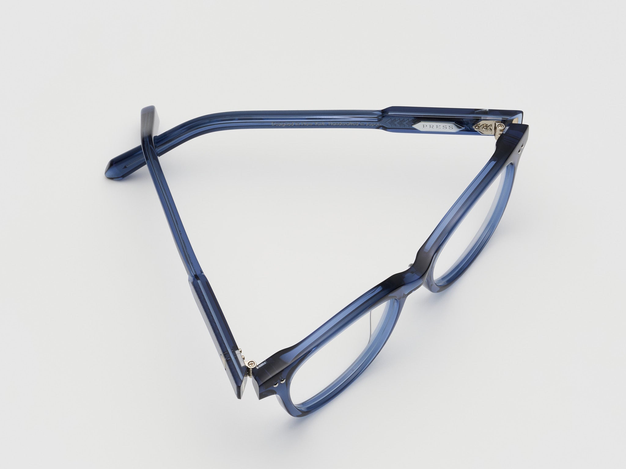 The Bribe Optical Blue Crystal / Silver - TI002 #color_blue-crystal-silver-ti002