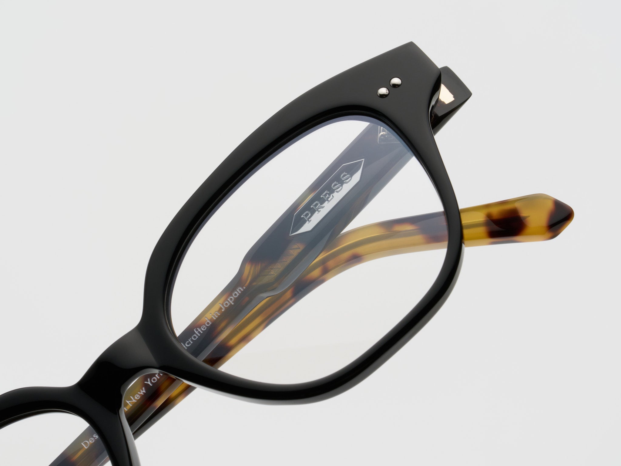 The Bribe Optical Navy Tortoise - TI019 #color_navy-tortoise-ti019
