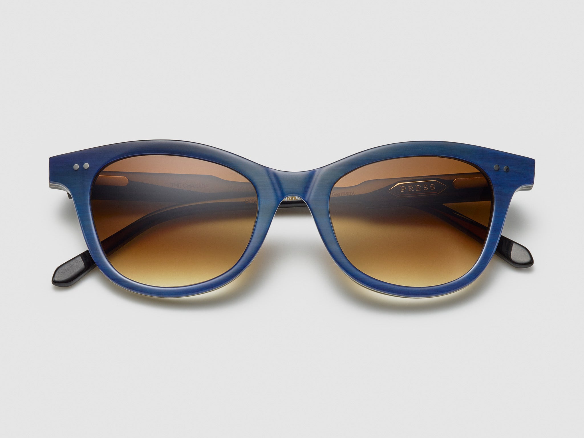 The Charade Horn Blue Stack - JP005 #color_blue-stack-jp005