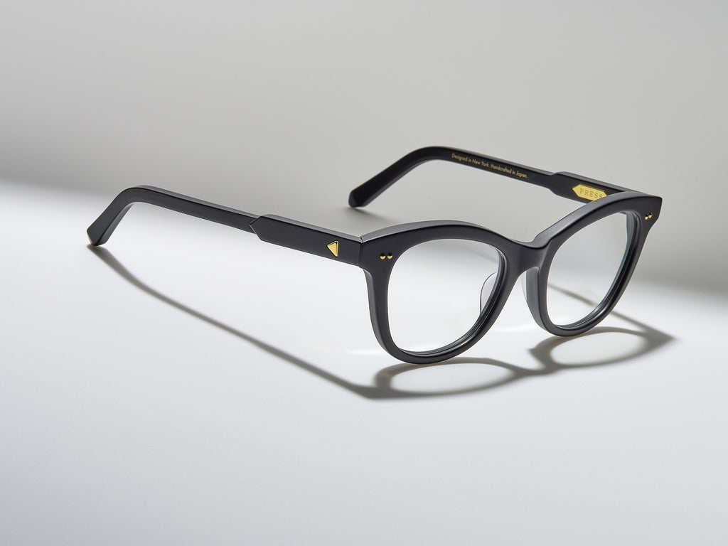 The Charade Optical Matte Black / Gold - TI001 #color_matte-black-gold-ti001