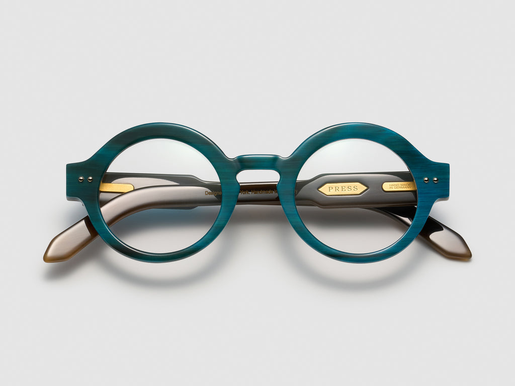 The Chic Horn Teal Stack - JP004 #color_teal-stack-jp004