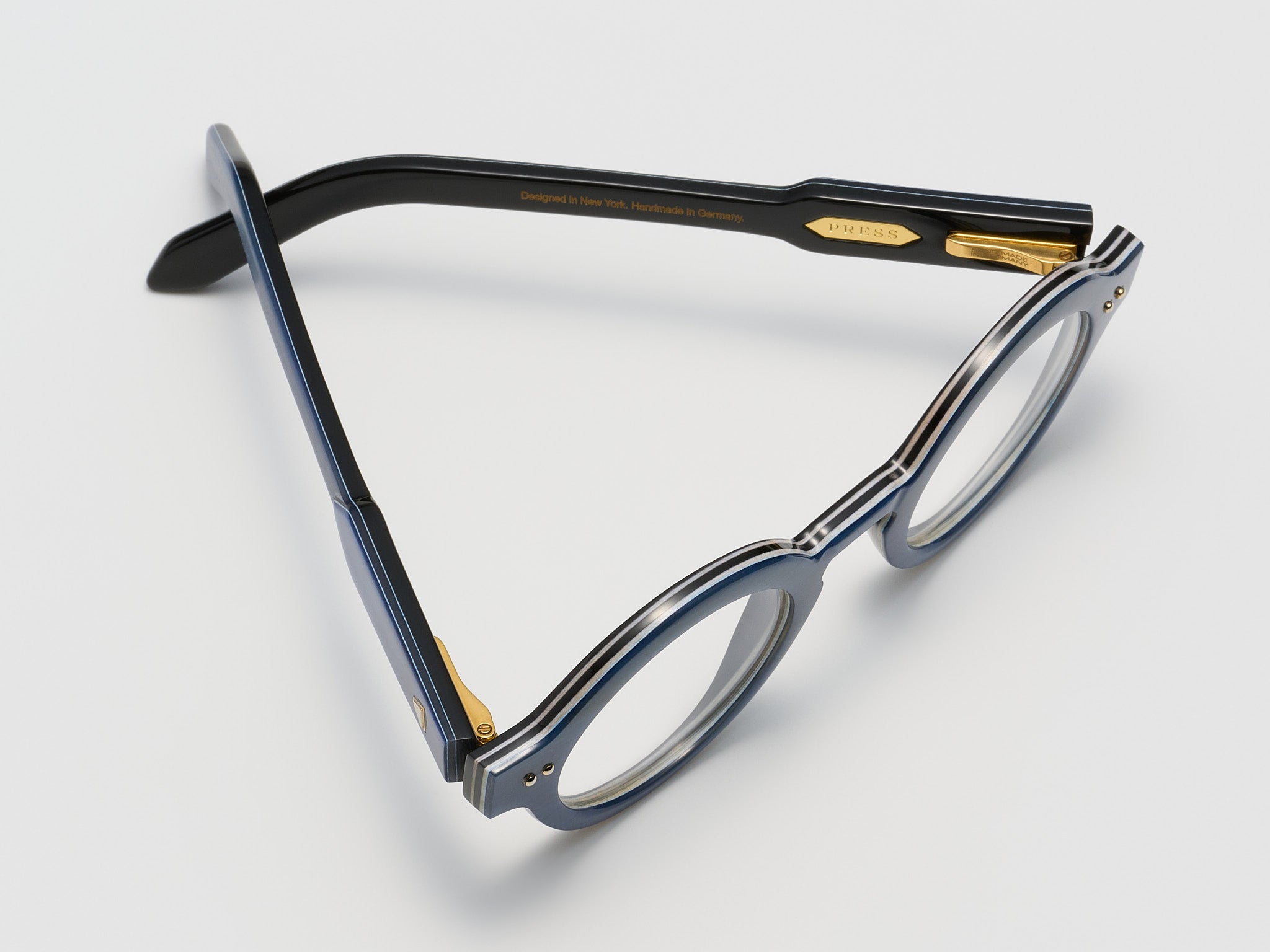 The Chic Horn Blue Stack - JP005 #color_blue-stack-jp005