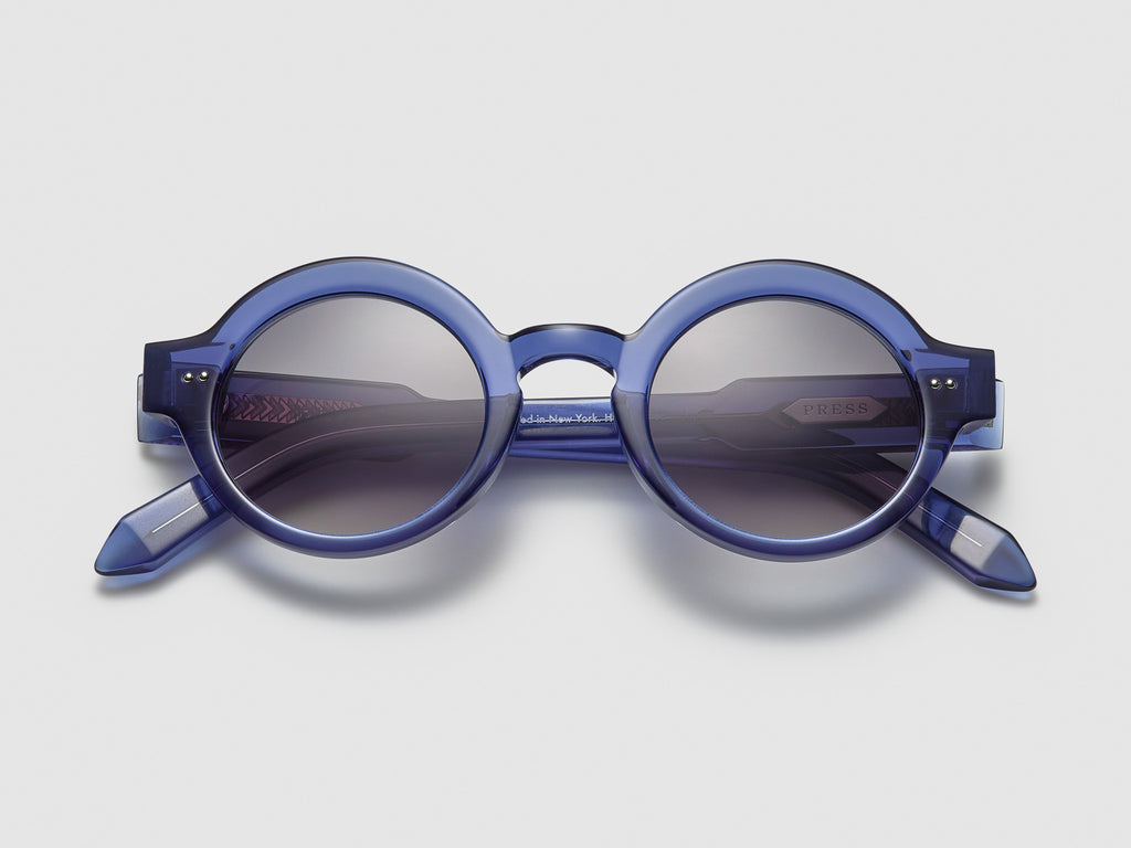 The Chic Blue Crystal / Silver - TI002 #color_blue-crystal-silver-ti002