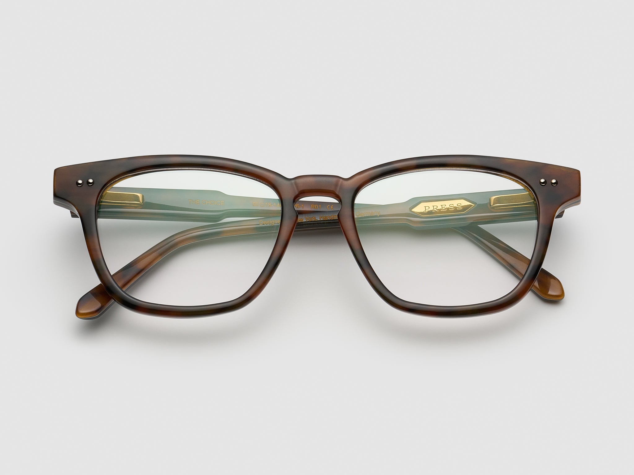 The Choice Horn Tortoise Stack - JP006 #color_tortoise-stack-jp006