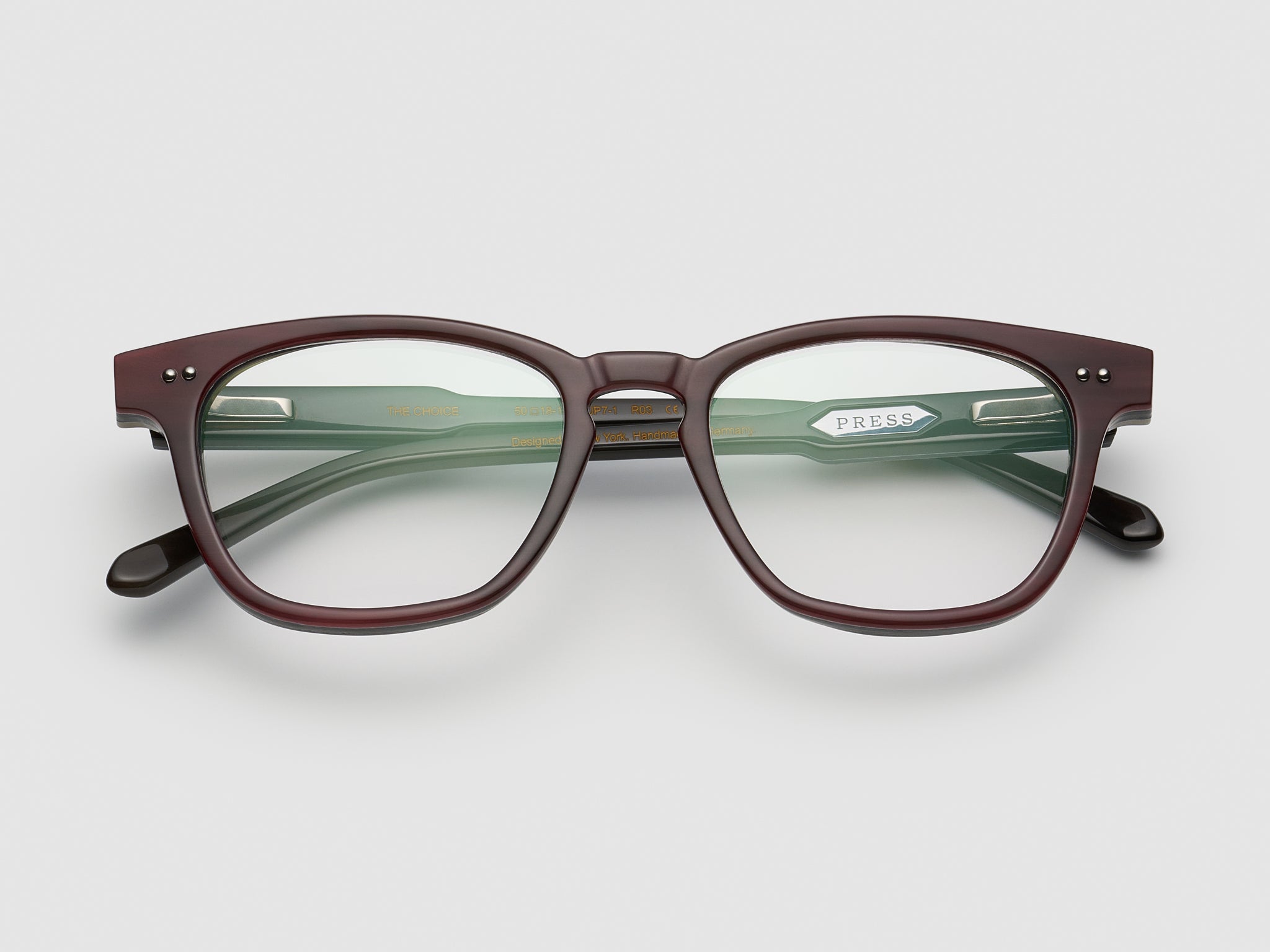 The Choice Horn Burgundy Stack - JP007 #color_burgundy-stack-jp007