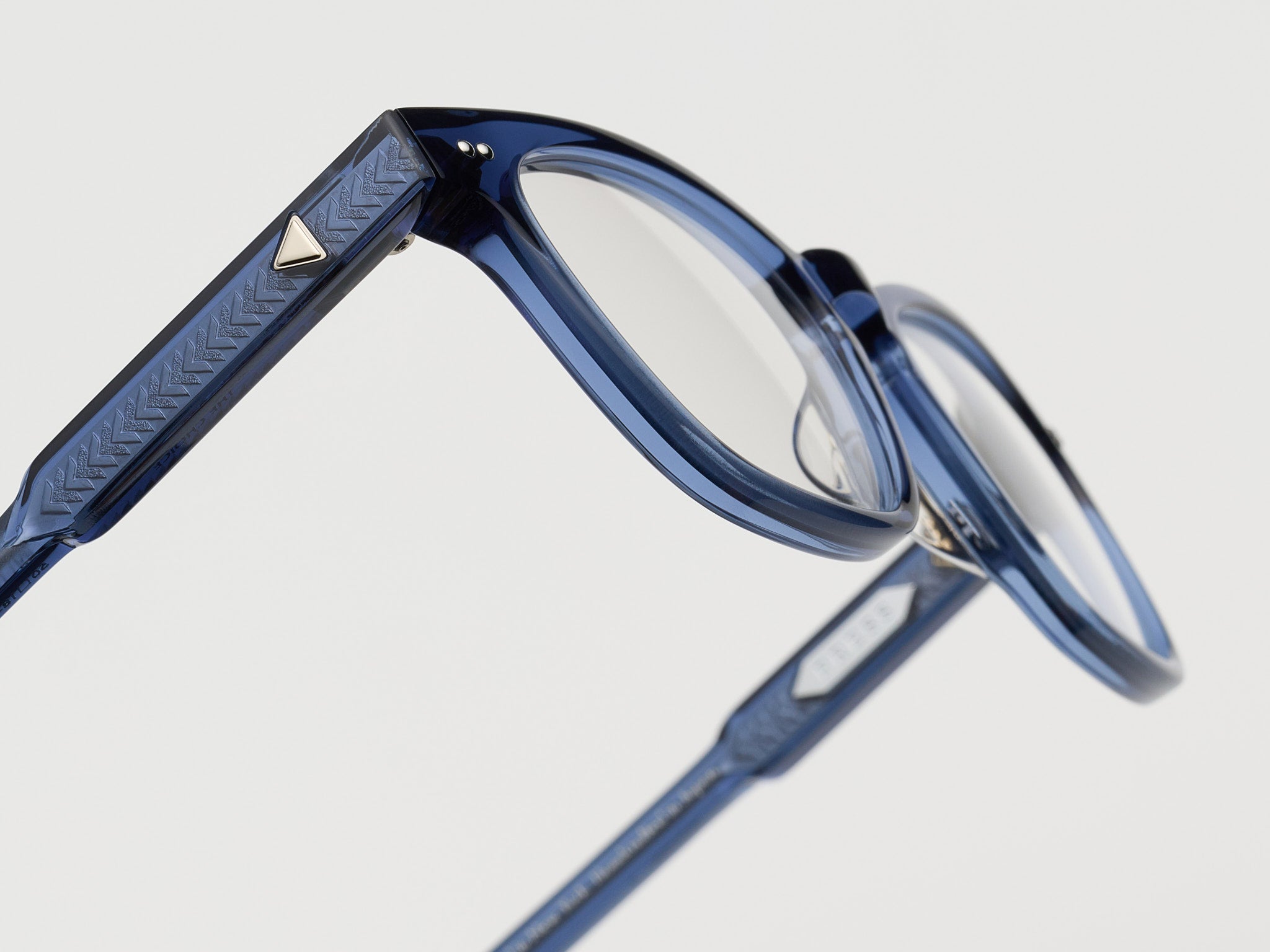 The Choice Optical Blue Crystal / Silver - TI002 #color_blue-crystal-silver-ti002