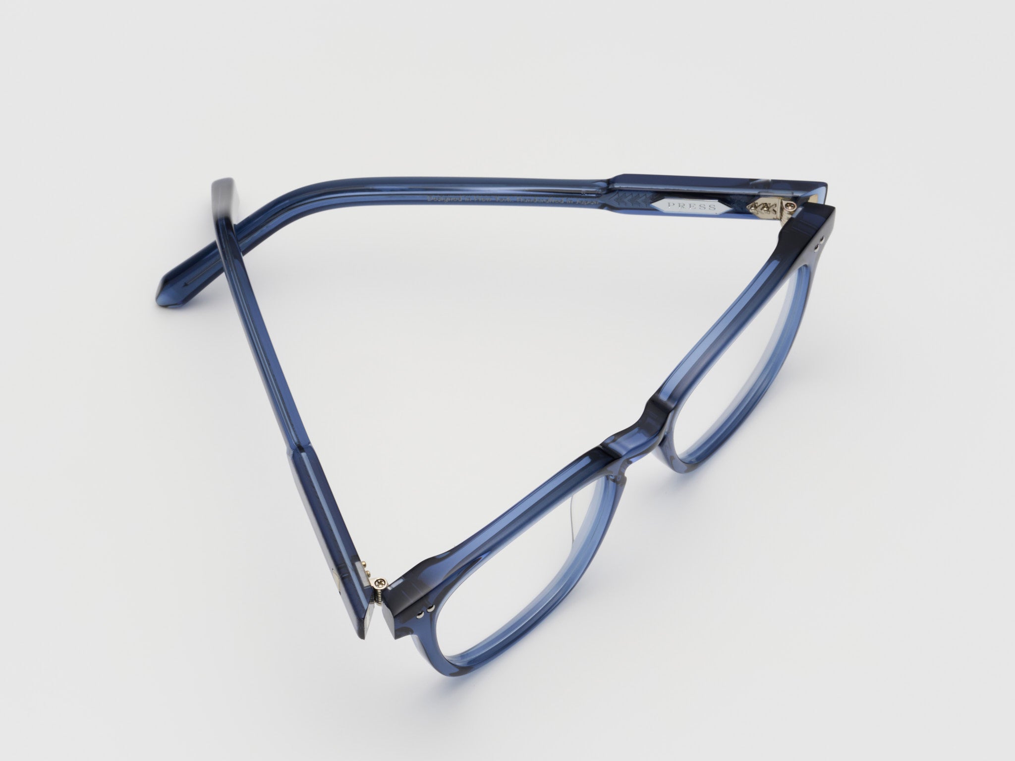 The Choice Optical Blue Crystal / Silver - TI002 #color_blue-crystal-silver-ti002
