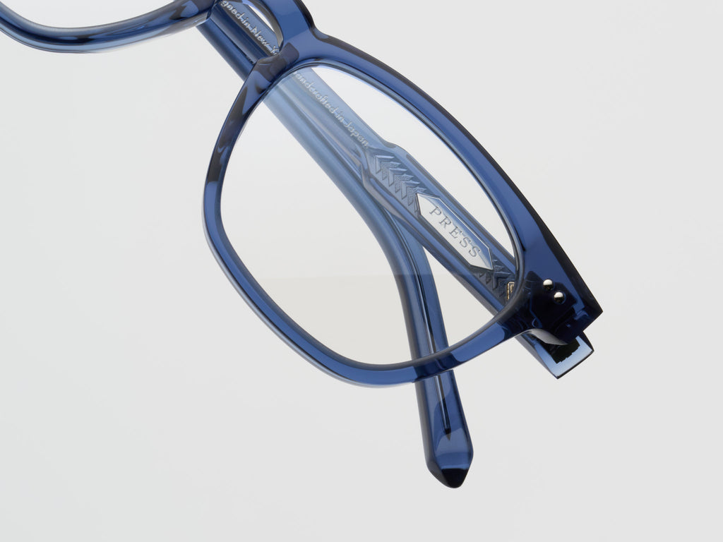 The Choice Optical Blue Crystal / Silver - TI002 #color_blue-crystal-silver-ti002