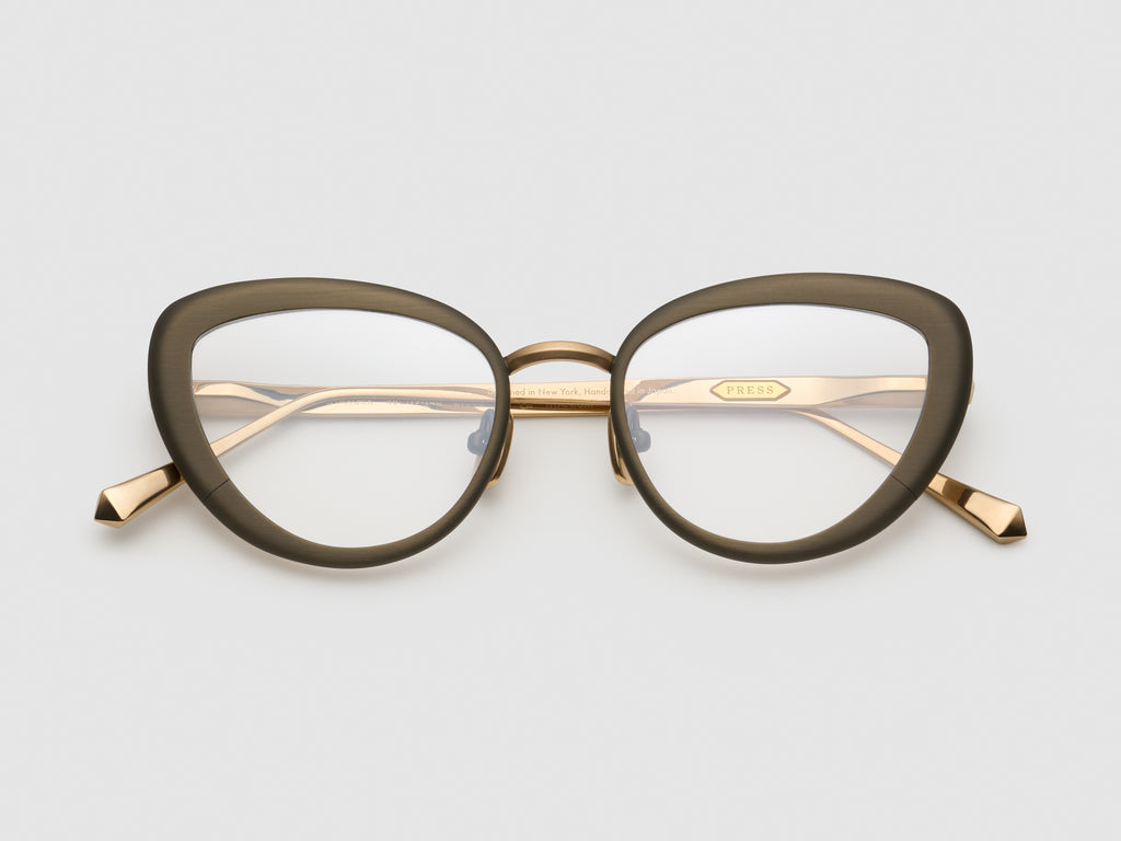 Charger Optical Antique Gold / Gold - ST002 #color_antique-gold-gold-st002