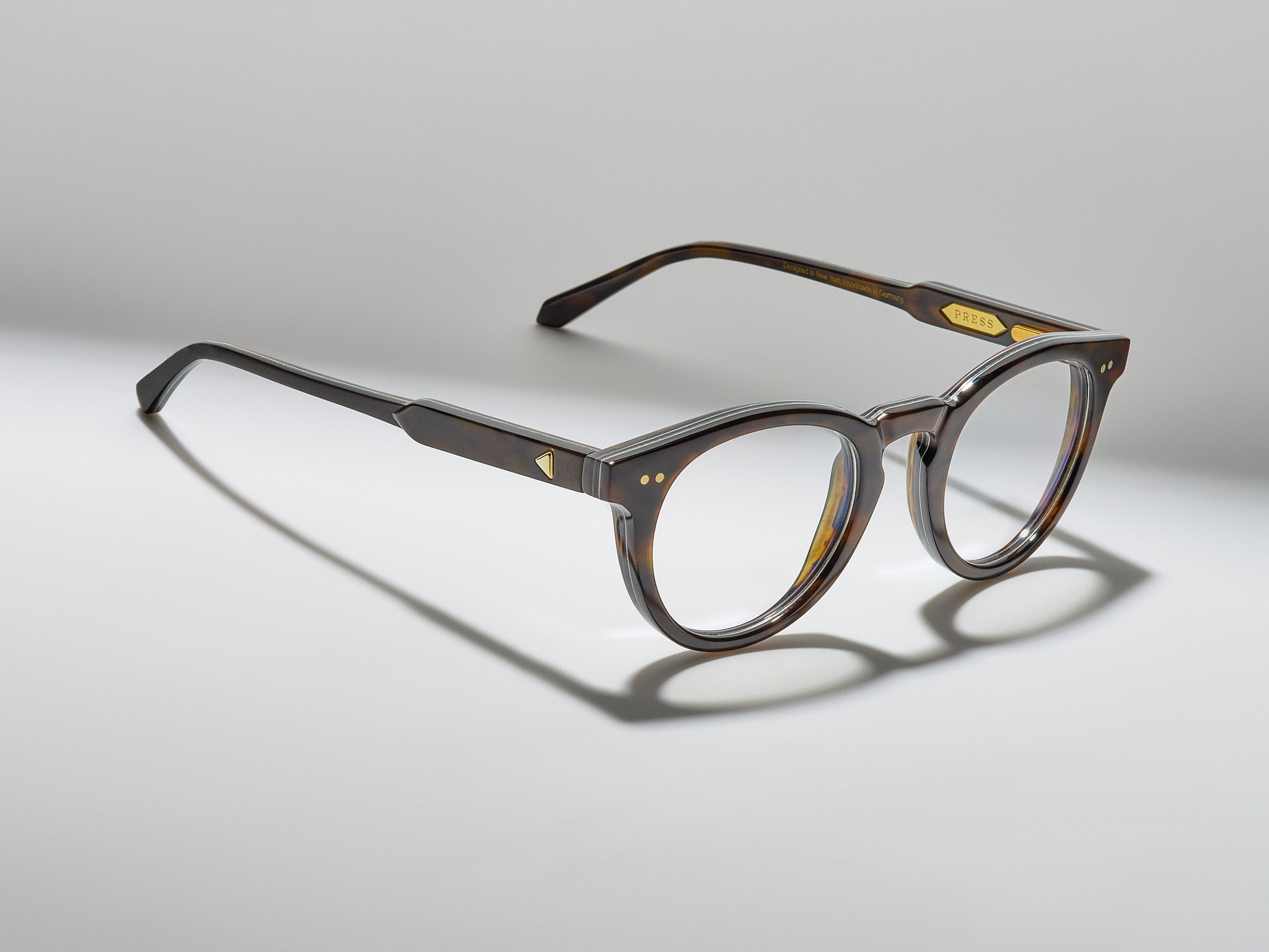 The Chairman Horn Tortoise Stack - JP006 #color_tortoise-stack-jp006