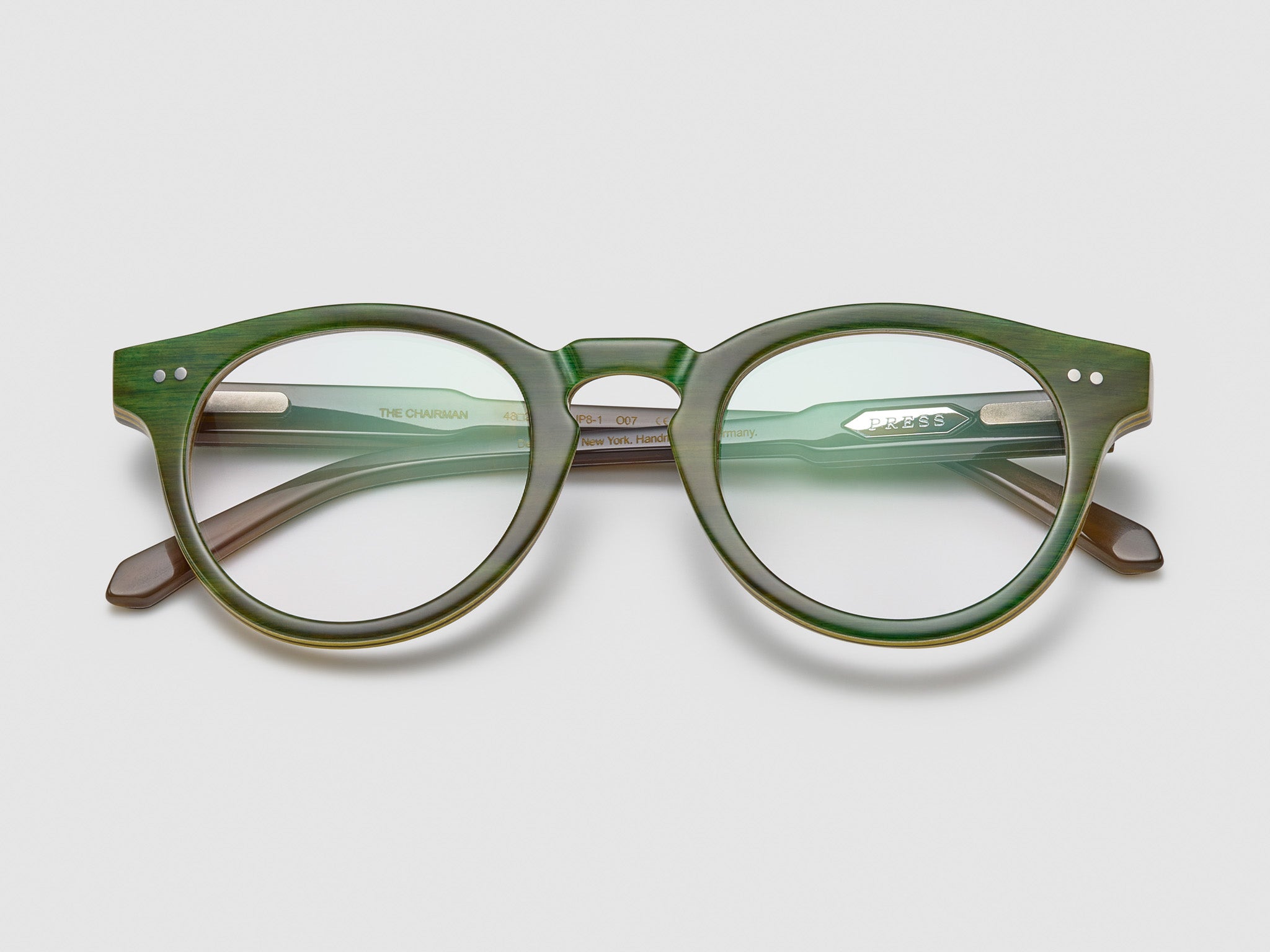 The Chairman Horn Green Stack - JP008 #color_green-stack-jp008