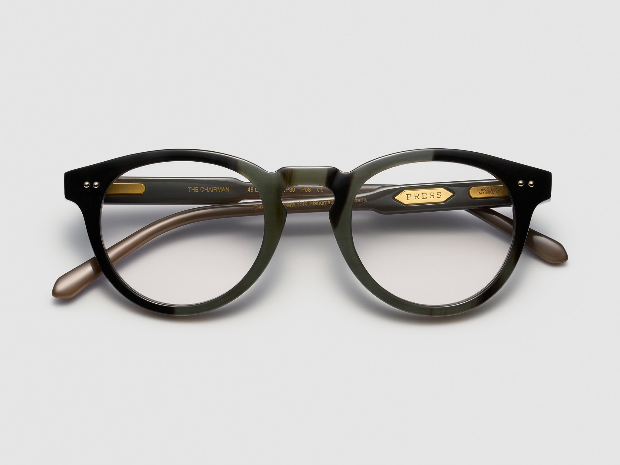 The Chairman Horn Slate Plum - JP039 #color_slate-plum-jp039
