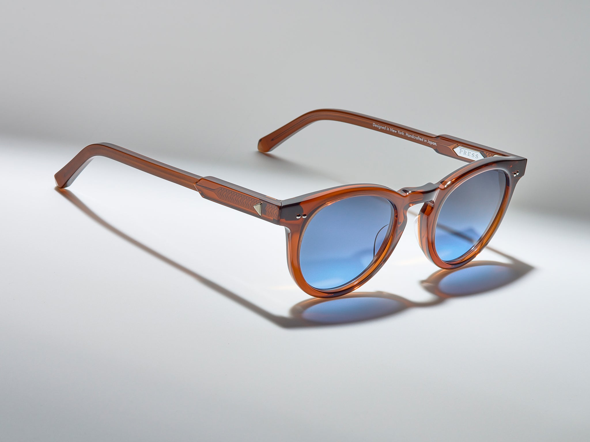 The Chairman Cognac / Silver - TI005 #color_cognac-silver-ti005