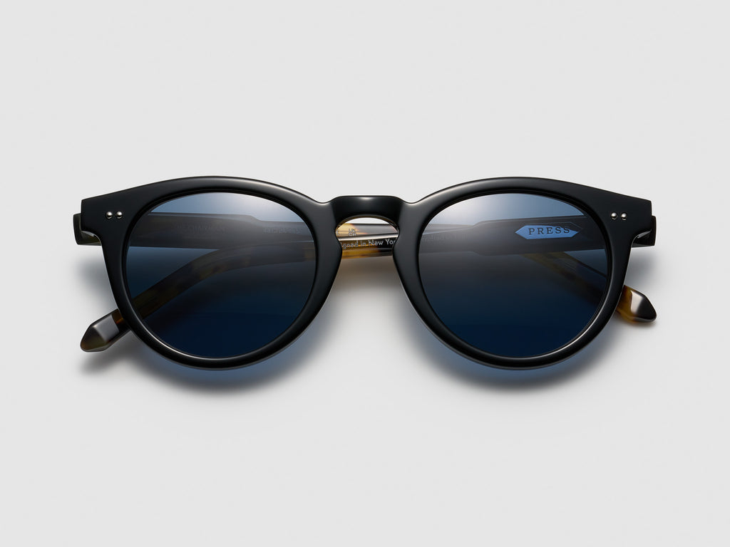 The Chairman Black Tortoise / Silver - TI015 #color_black-tortoise-silver-ti015