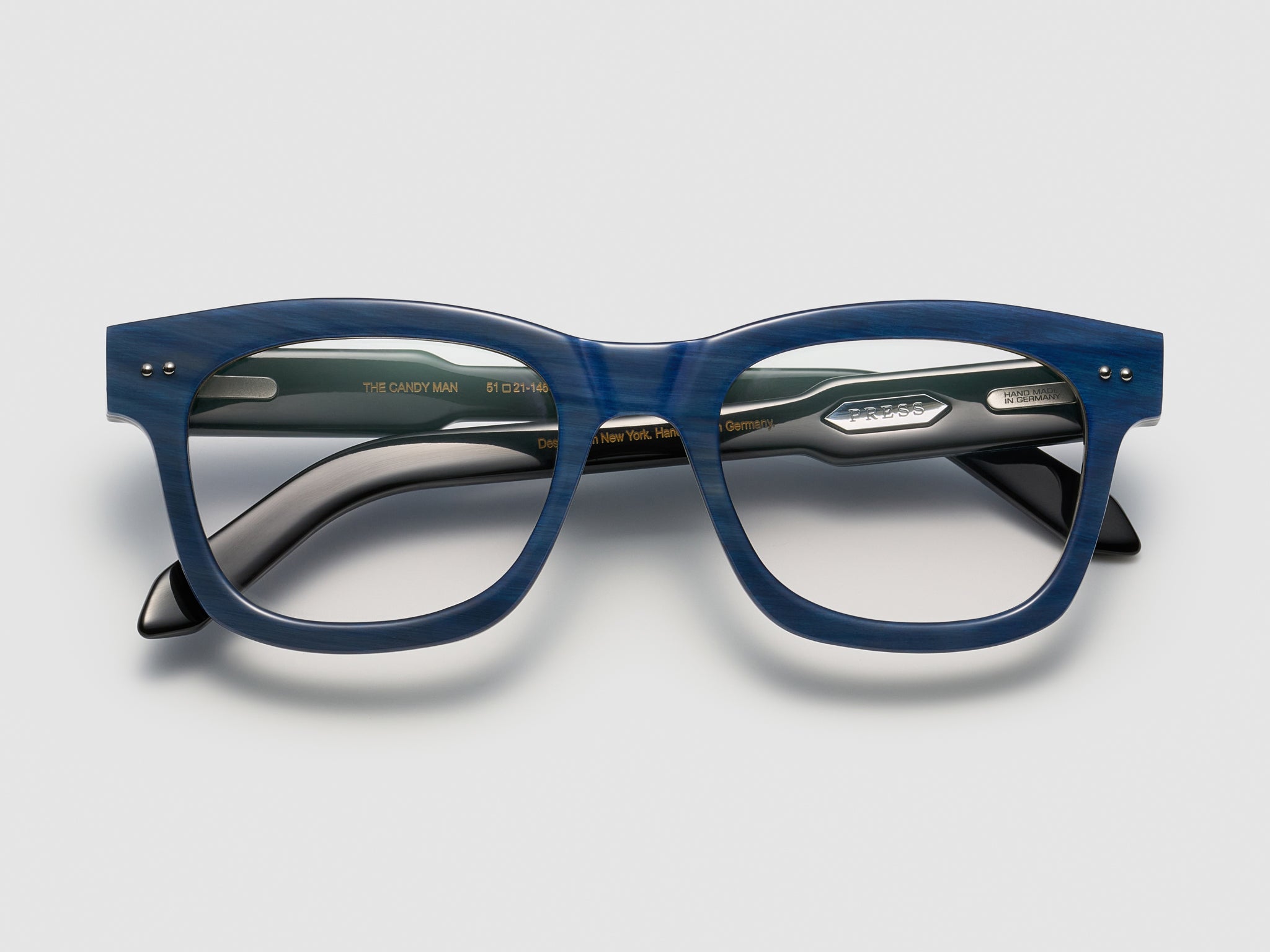 The Candy Man Horn Blue Stack - JP005 #color_blue-stack-jp005