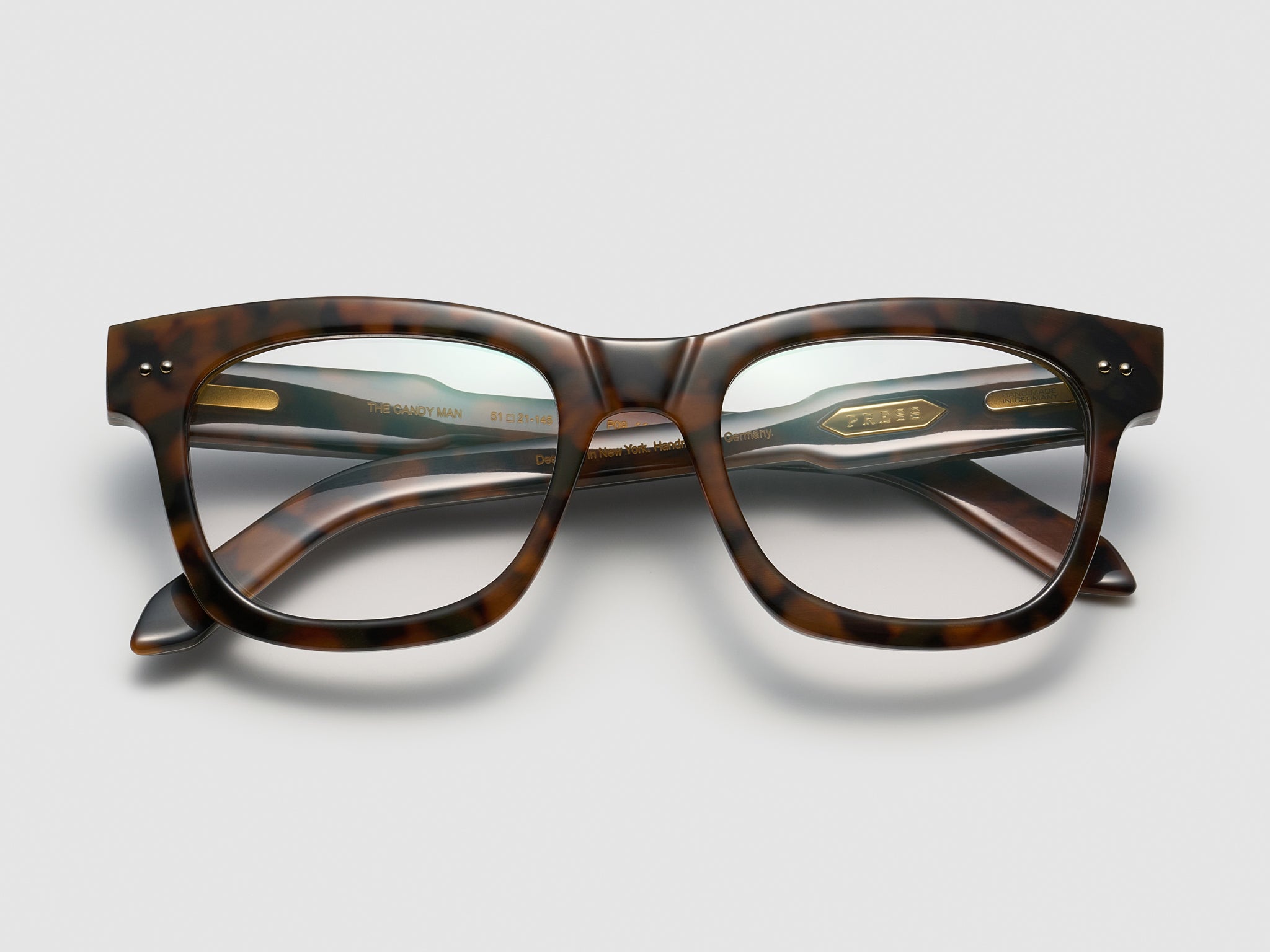 The Candy Man Horn Tortoise Stack - JP006 #color_tortoise-stack-jp006