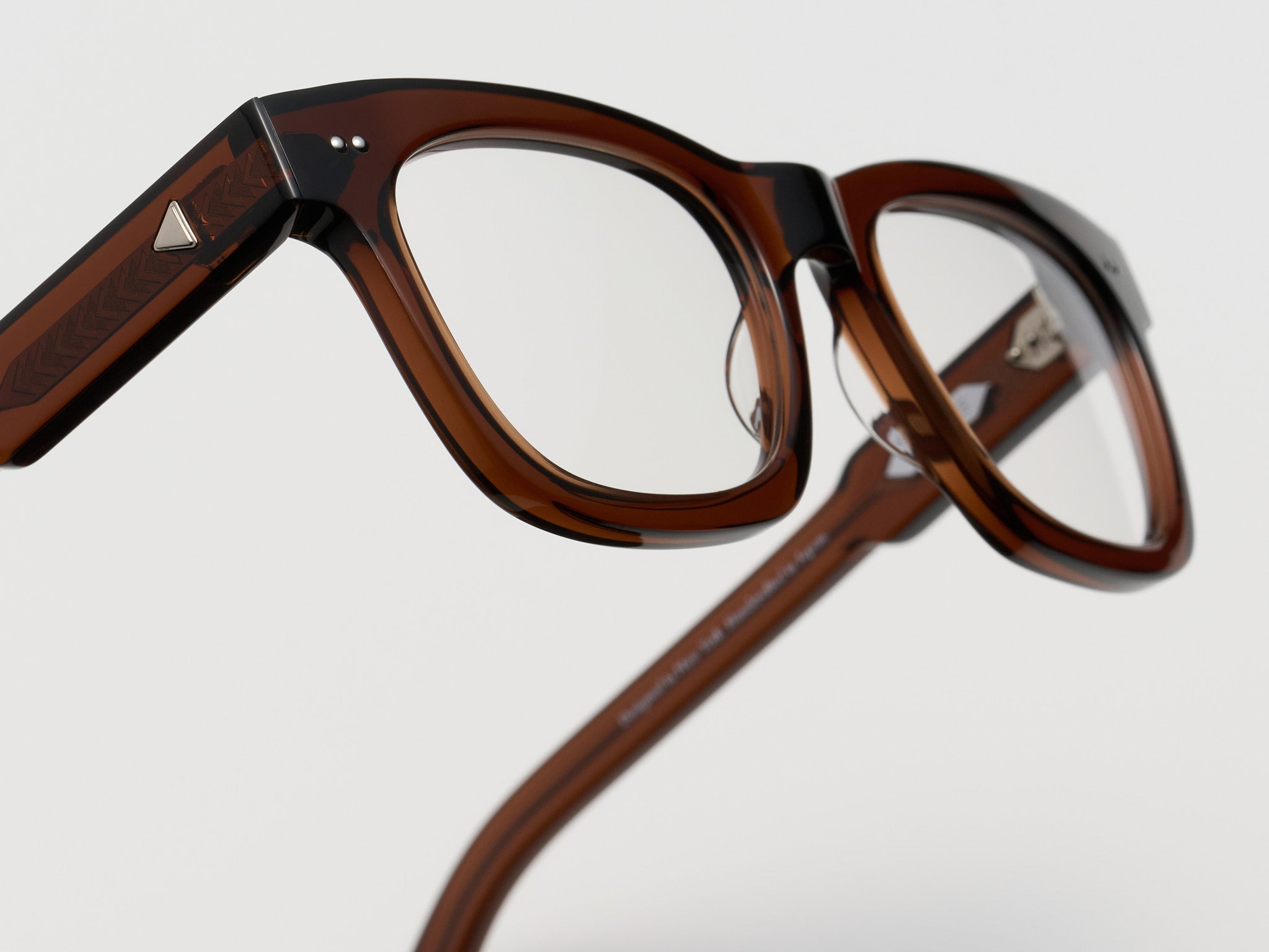 The Candy Man Optical Cognac / Silver - TI005 #color_cognac-silver-ti005