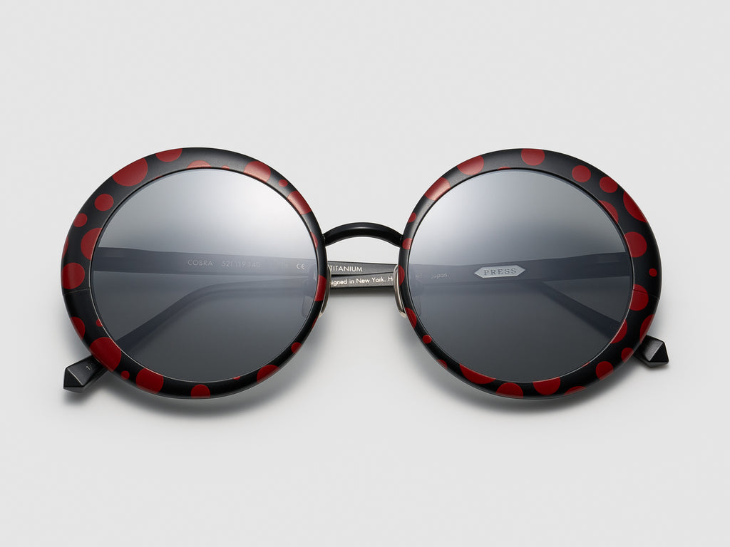Cobra Dotty Black / Red - ST014 #color_black-red-st014