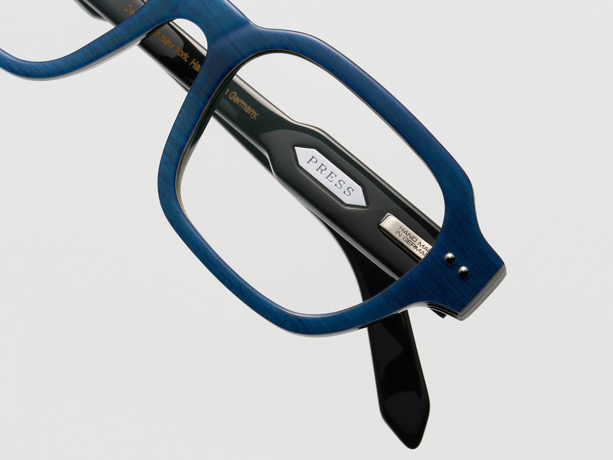 The Face Horn Blue Stack - JP005 #color_blue-stack-jp005