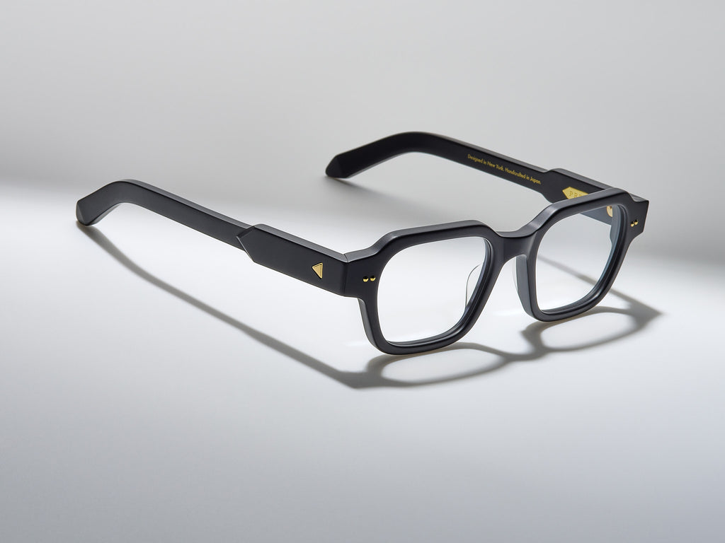 The Face Optical Matte Black / Gold - TI001 #color_matte-black-gold-ti001