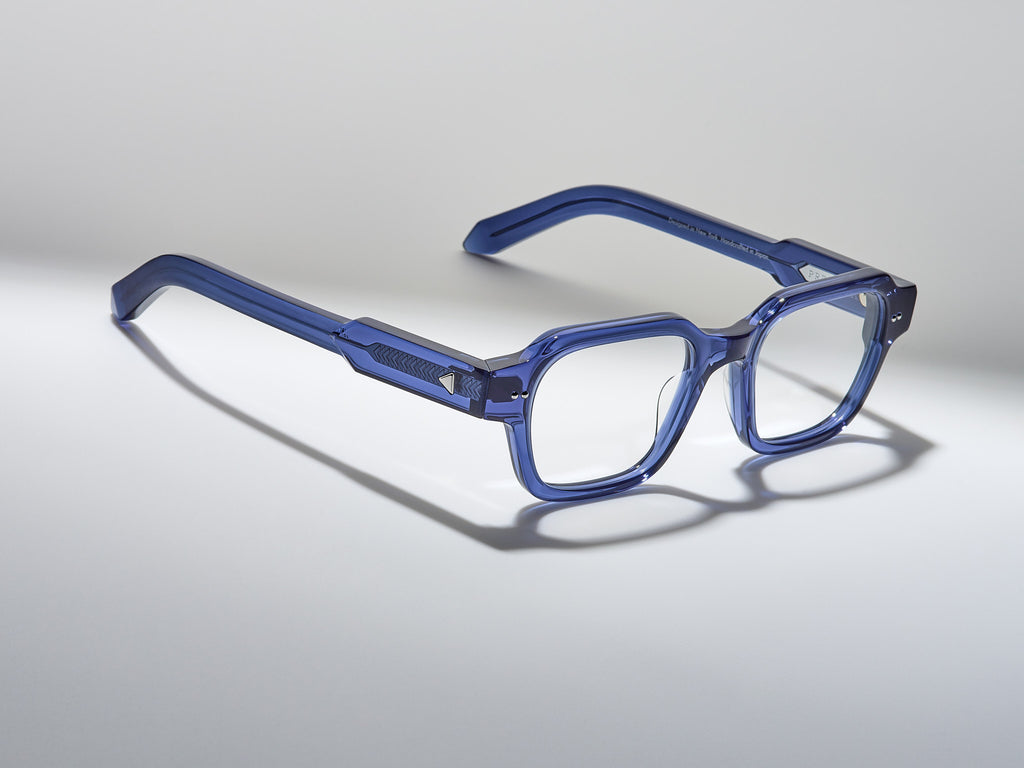 The Face Optical Blue Crystal / Silver - TI002 #color_blue-crystal-silver-ti002