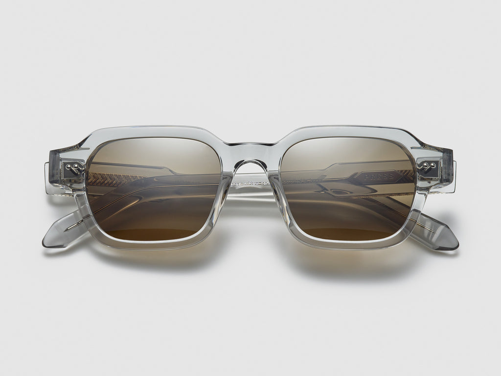The Face Smoke Crystal / Silver - TI009 #color_smoke-crystal-silver-ti009