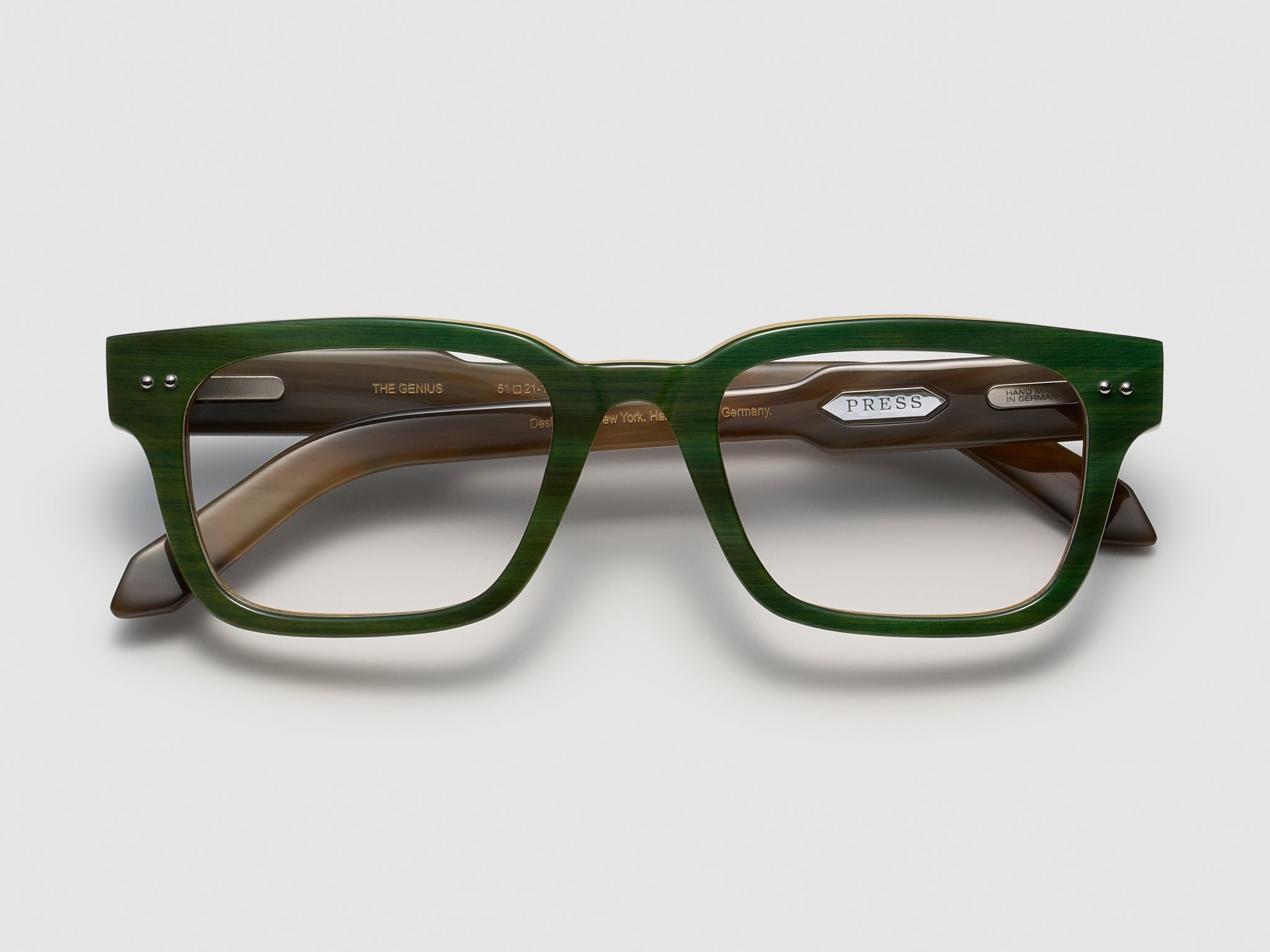 The Genius Horn Green Stack - JP008 #color_green-stack-jp008