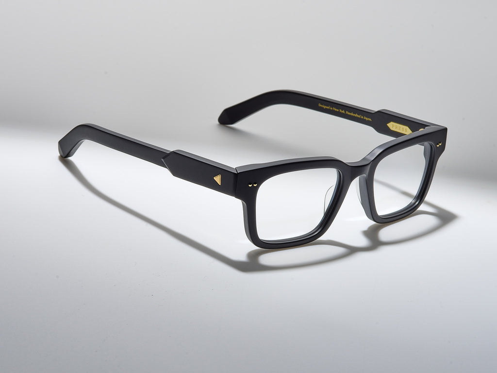 The Genius Optical Matte Black / Gold - TI001 #color_matte-black-gold-ti001