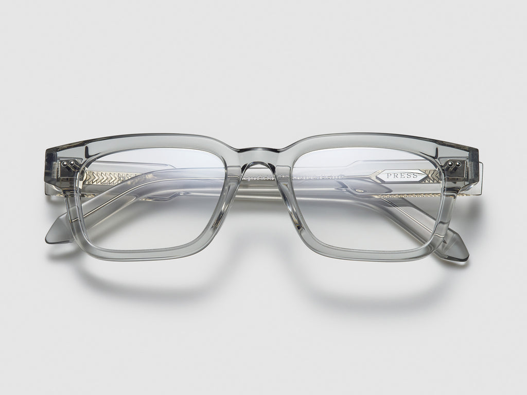 The Genius Optical Smoke Crystal / Silver - TI009 #color_smoke-crystal-silver-ti009