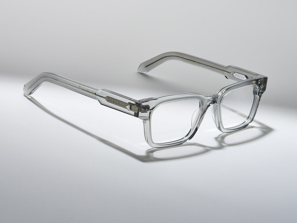 The Genius Optical Smoke Crystal / Silver - TI009 #color_smoke-crystal-silver-ti009