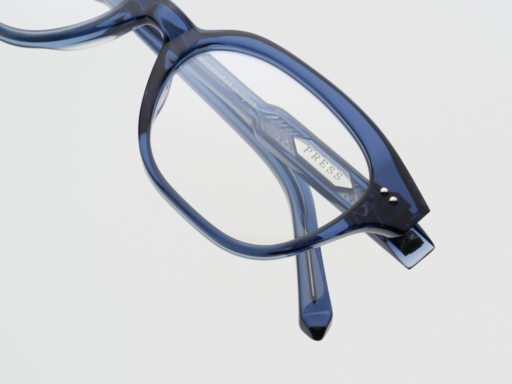The Hall Optical Blue Crystal / Silver - TI002 #color_blue-crystal-silver-ti002
