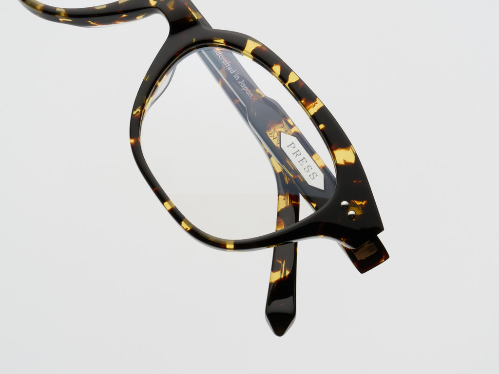 The Hall Optical Tokyo Tortoise / Silver - TI003 #color_tokyo-tortoise-silver-ti003